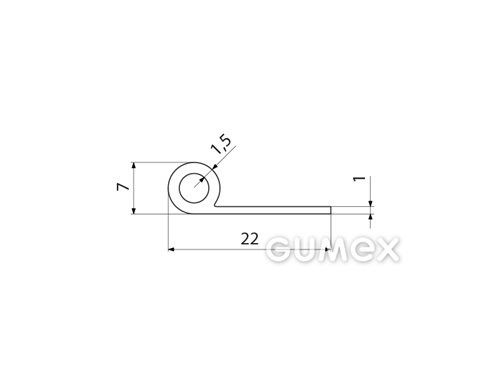 SILIKONPROFILE P-FORM